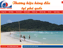 Tablet Screenshot of phuquoctourism.com.vn